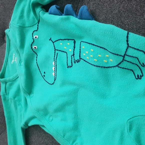 3M Baby Footed Onesie - Picture 2 of 3